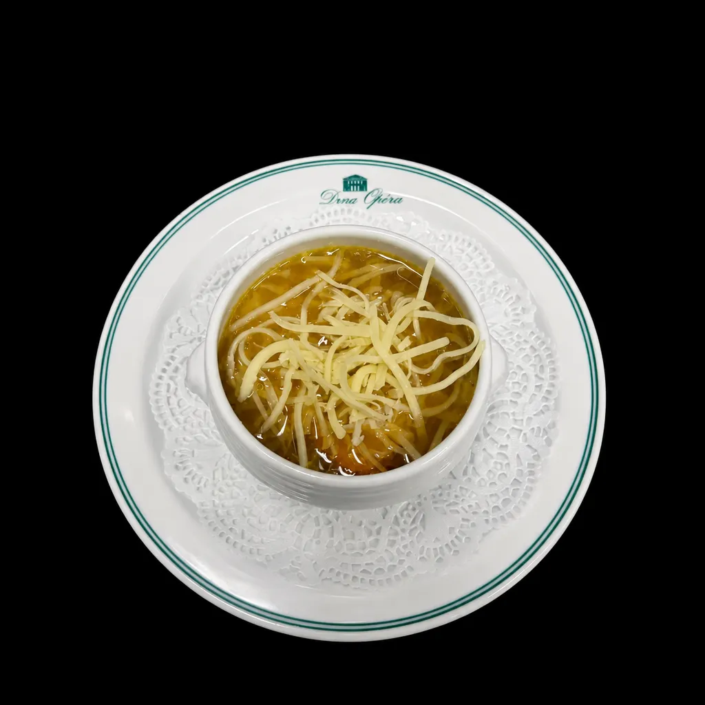 La traditionnelle soupe à l’Oignon