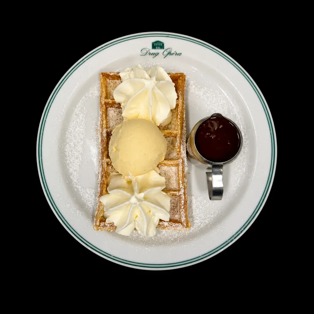 Gaufre de Bruxelles mikado