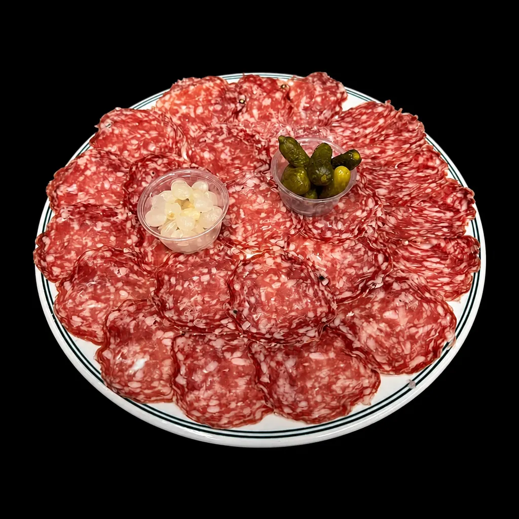 Portion salami