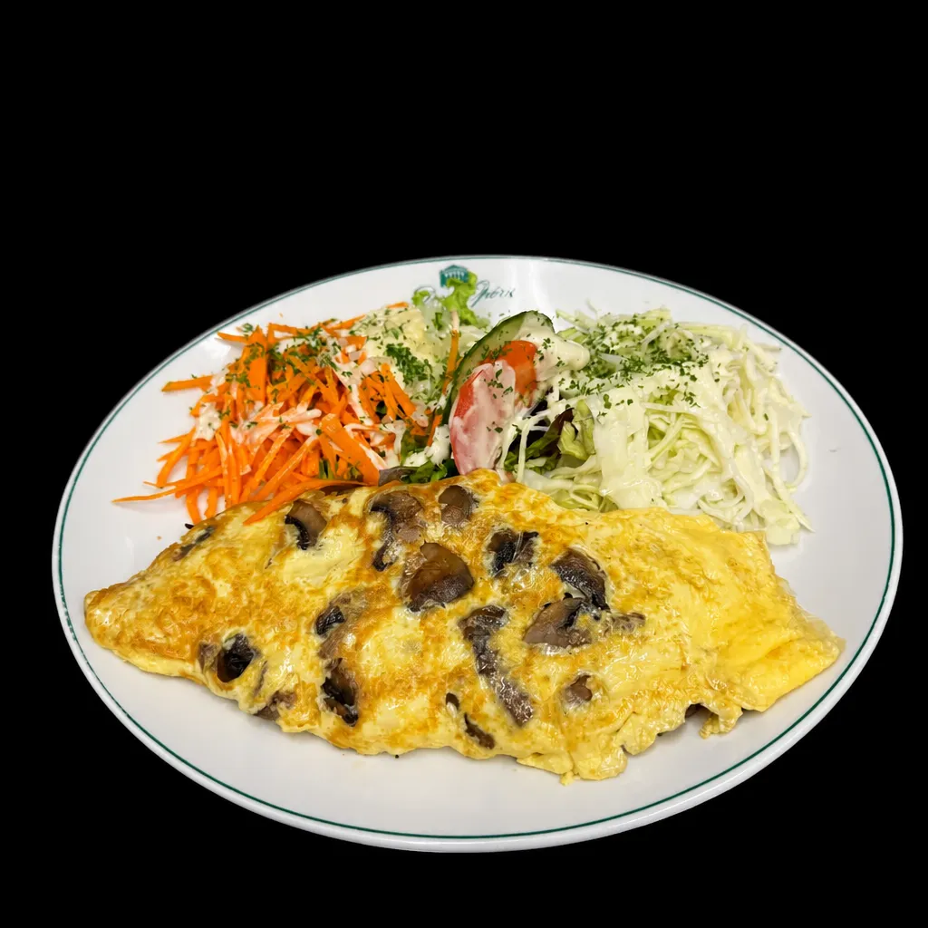 Omelette champignons