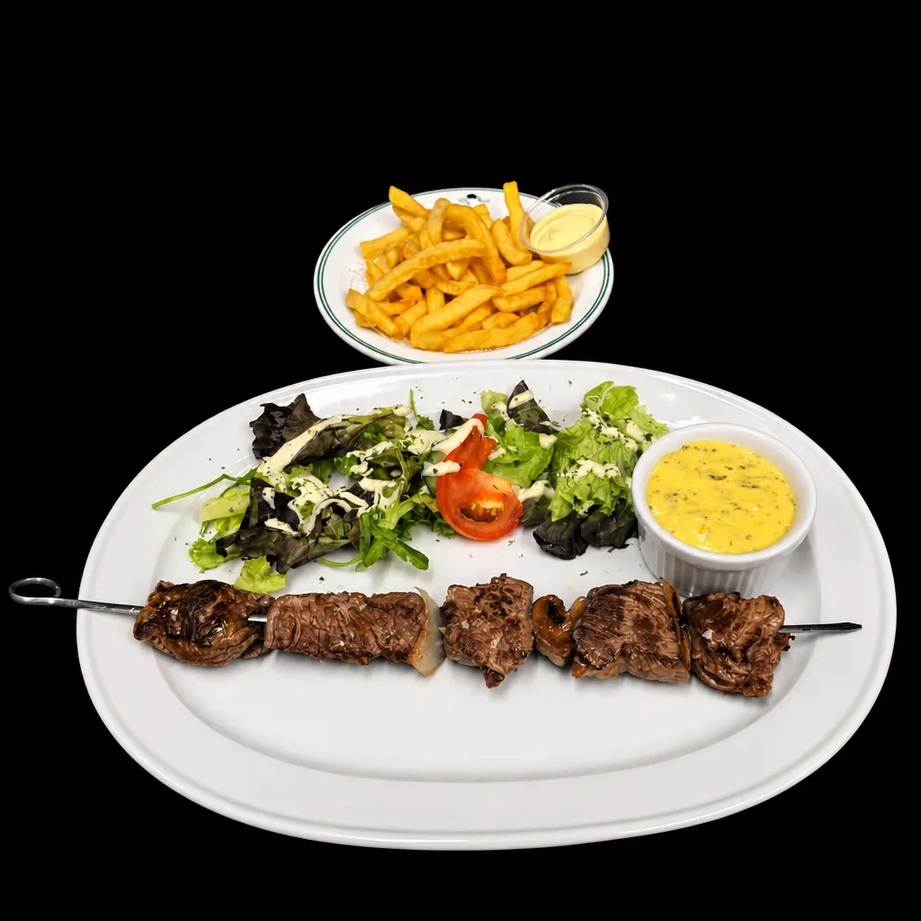 Brochette géante de filet pur de boeuf « Charolais »